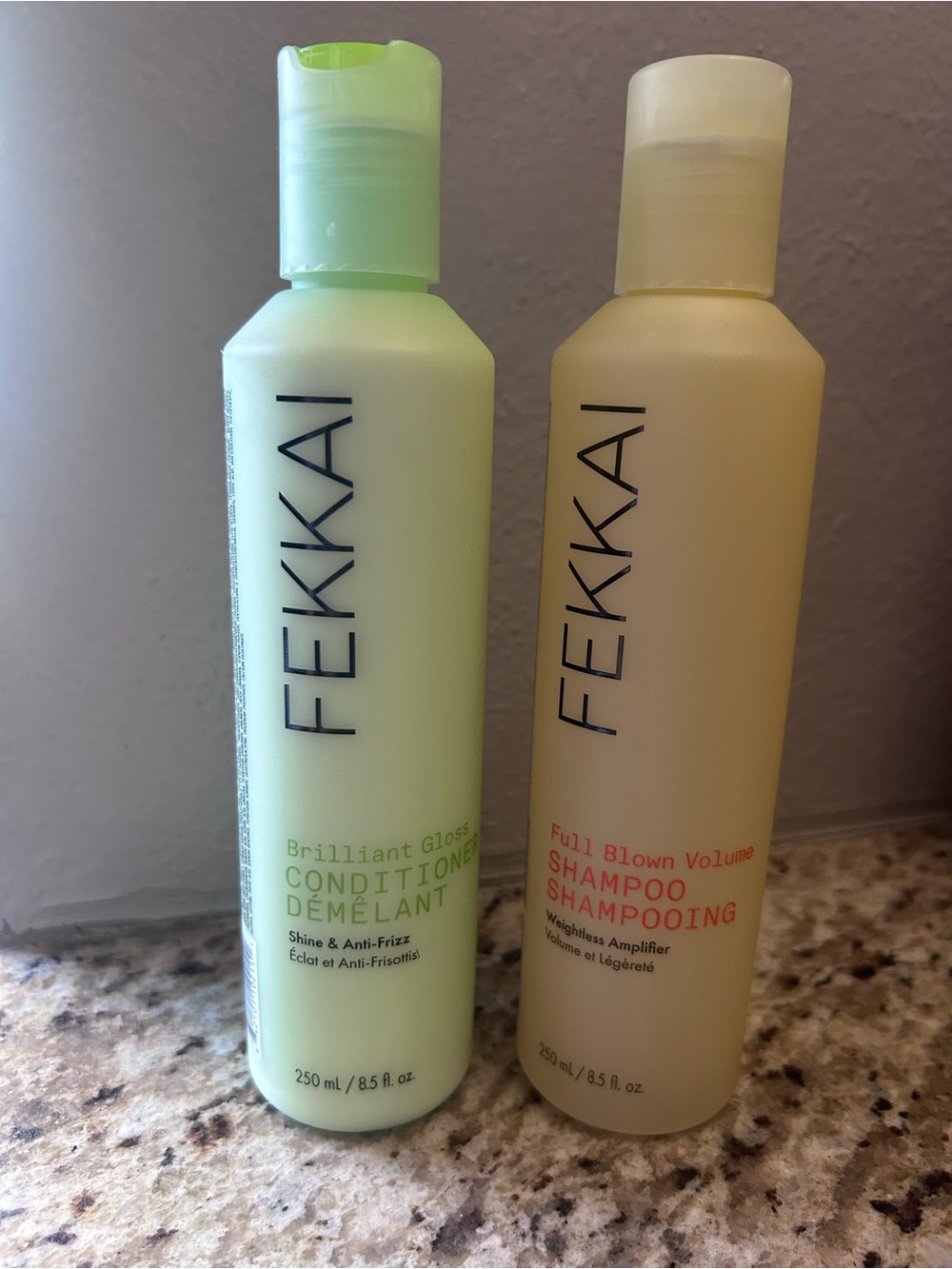Fekkai Bundle Brilliant Gloss Conditioner & Full Blown Volume Shampoo. Full Size